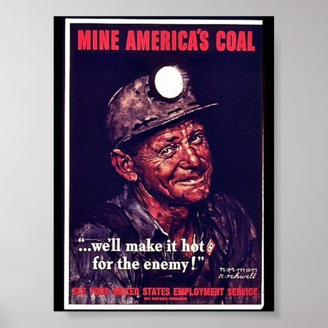 Mine America's Coal Poster (Front)