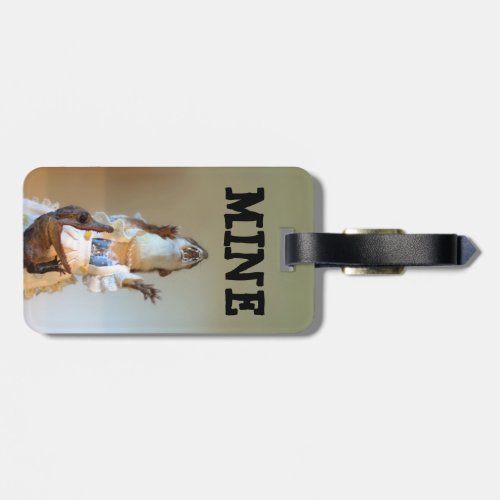 MINE double_sided Luggage Tag