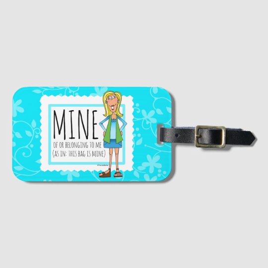 Mine Luggage Tag | Zazzle.com