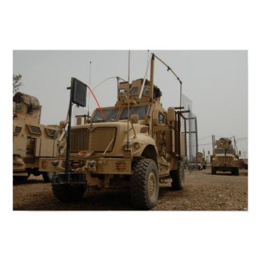 Mine Resistant Ambush Protected Vehicle Poster Mine Resistant Ambush Protected Vehicle Poster