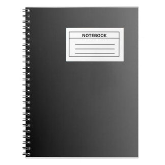 Mine Shaft Color Spiral Photo Notebook 