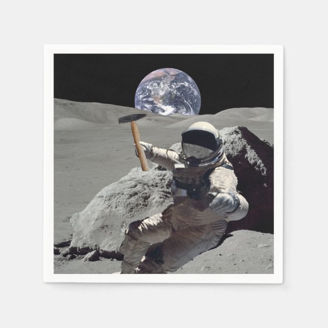 Mine The Moon Napkins (Front)