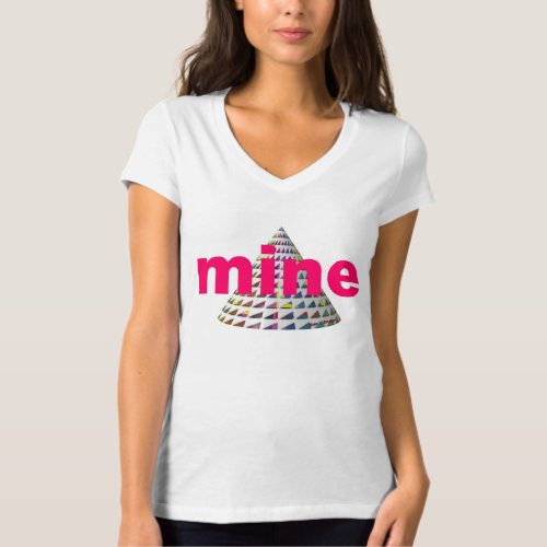 Mine  Womens T_Shirt