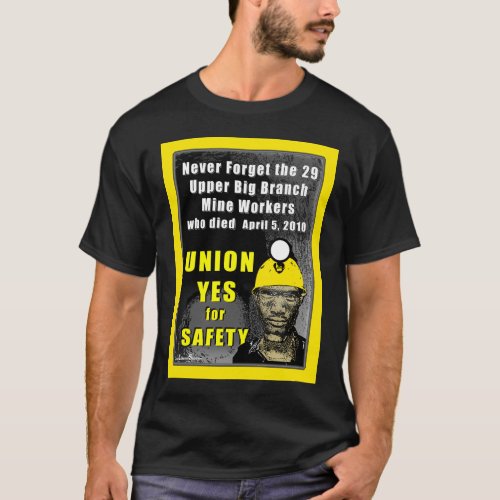 Mine Workers Mens Basic Dark T_Shirt
