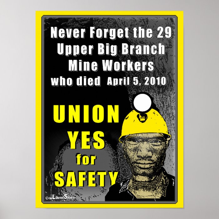 Mine Workers Poster