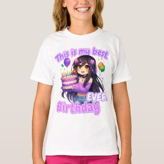 Minecraft Aphmau, Cute Birthday, Fan Art, MeeMeow, T-Shirt