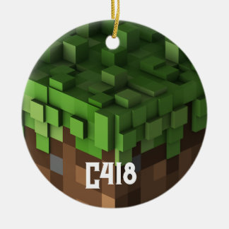 Minecraft C418 Ceramic Ornament