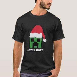 Minecraft Christmas Creeper Santa Hat 