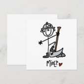 Miner Stick Figure (Front/Back)