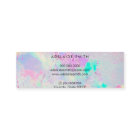 mineral gemstone opal photo business card