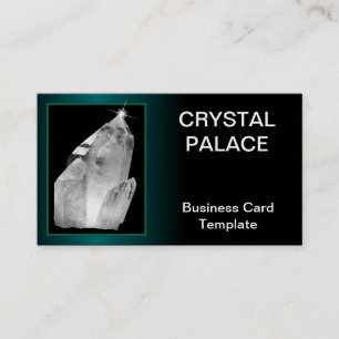 Mineral Healing Crystals Business Card