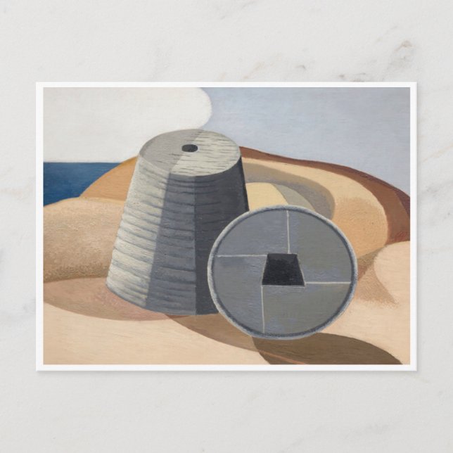 Mineral Objects (1935) by Paul Nash Postcard (Front)