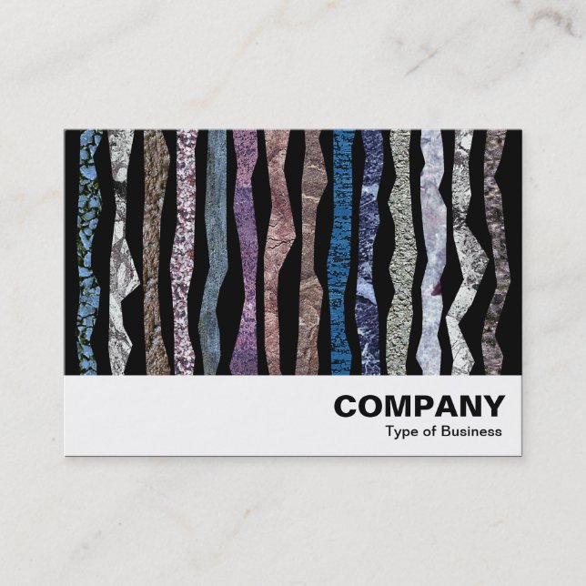 Mineral Stripes Business Card (Front)