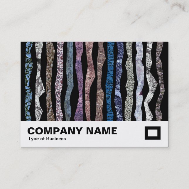 Mineral Stripes Business Card (Front)