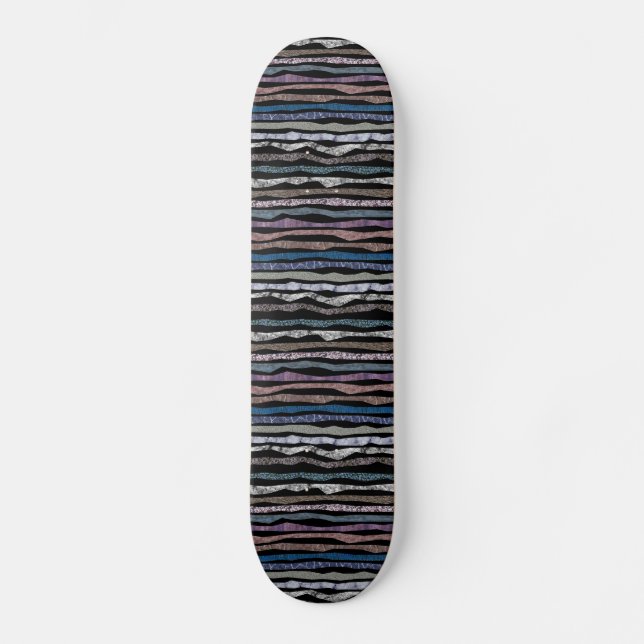 Mineral Stripes Skateboard Deck (Front)