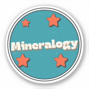 Mineralogy Sticker
