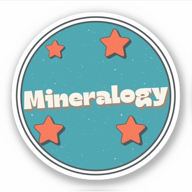 Mineralogy Sticker (Front)