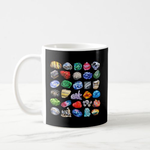 Minerals Gems and Crystals Rock Collecting  Coffee Mug