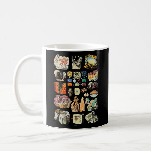 Minerals Gems and Crystals Rock Collecting Geology Coffee Mug