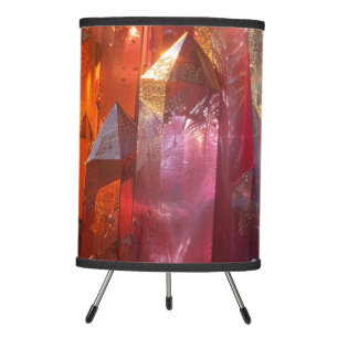 Minerals Gems Healing Crystals Desk Lamp