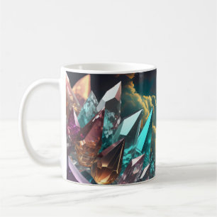 Minerals Healing Energy Crystal Coffee Mug