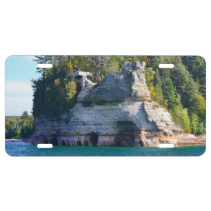 Miners Castle License Plate