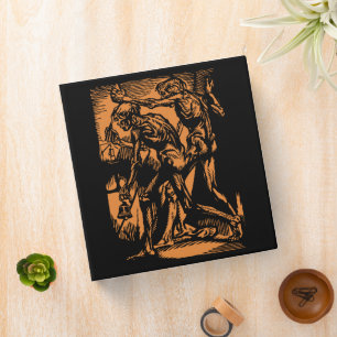 Miners Horrors, Bad Air are Dead Men 3 Ring Binder