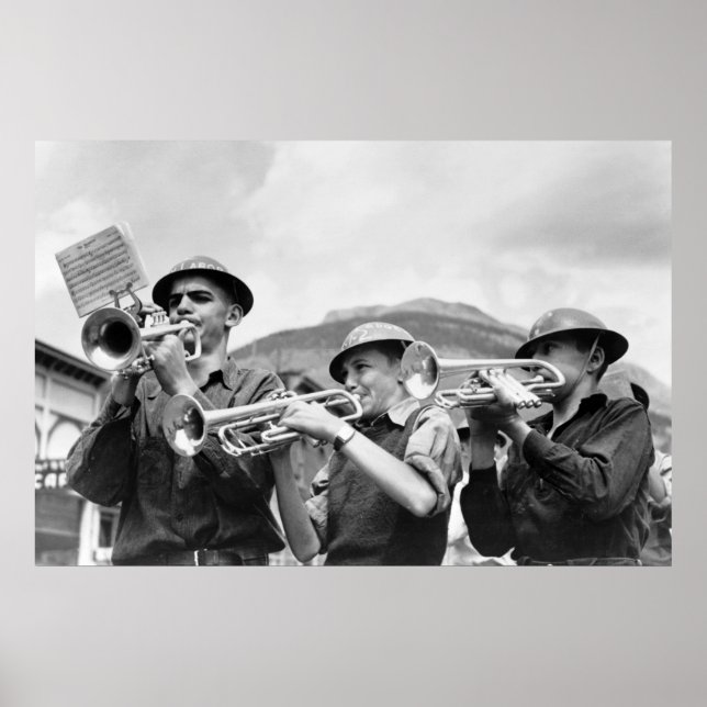Miners' Labor Day Band, 1940 Poster (Front)