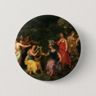 Minerva and the muses button
