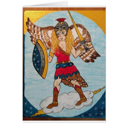 Minerva /Athena - Goddess of Wisdom Cards (Front)