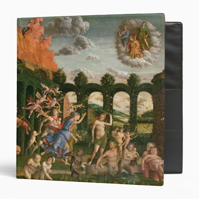 Minerva Chasing the Vices 3 Ring Binder (Front/Inside)