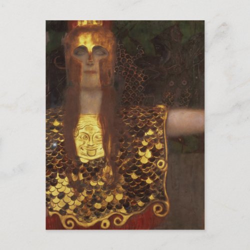 Minerva or Pallas Athena Postcard