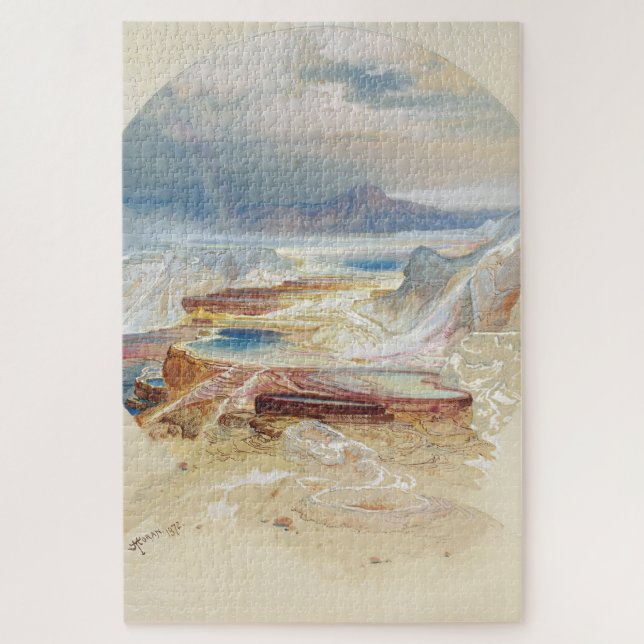 Minerva Terrace, Moran, 1872 Jigsaw Puzzle (Vertical)