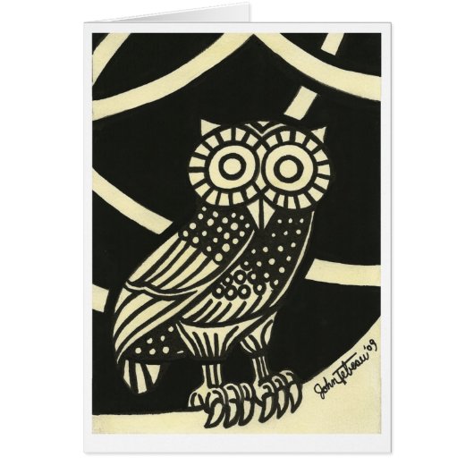 Minerva's Owl Cards (Front)