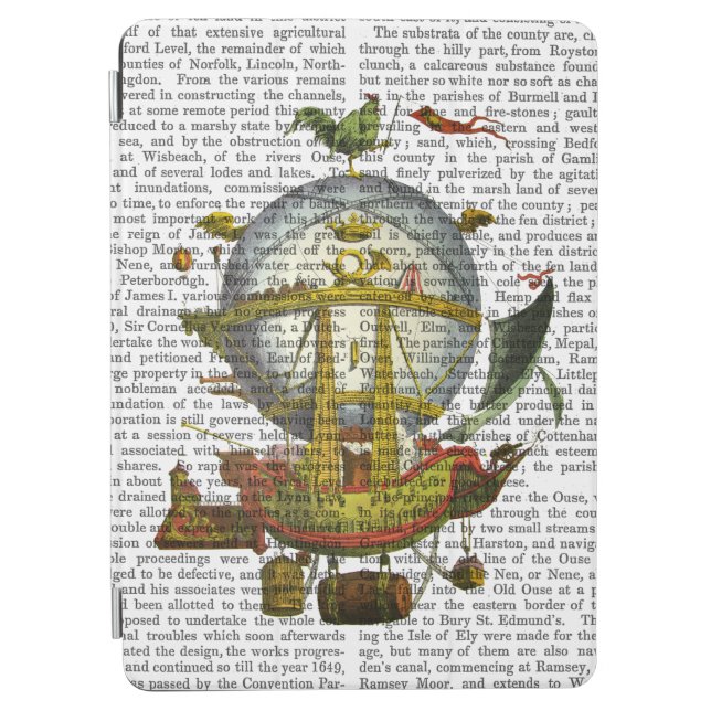 Minerve Hot Air Balloon iPad Air Cover (Front)