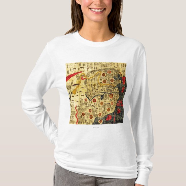 Ming Empire, ChinaPanoramic MapChina T-Shirt (Front)