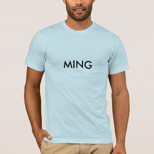 MING T_Shirt