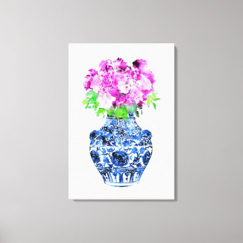 Ming Vase Canvas Print