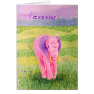 Mingo Rose I Remember . . . Card