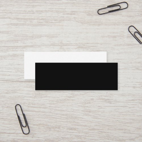 Mini 3.0" x 1.0" business card