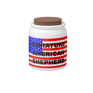 mini am aussie usa-flag candy jar
