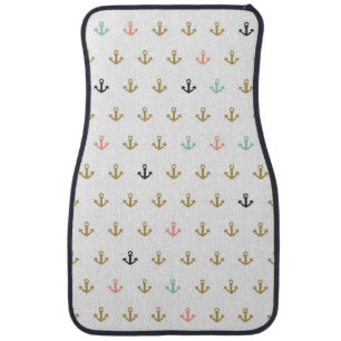 Mini Anchor Pattern Car Floor Mat