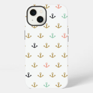 Mini Anchor Pattern iPhone 13 Case