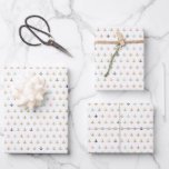 Mini Anchor Pattern Wrapping Paper Sheets