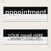 mini appointment card (Front & Back)