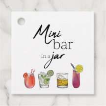 Mini Bar in a Jar Tags