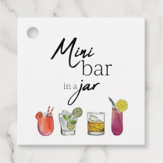 Mini Bar in a Jar Tags