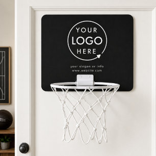 Mini Basketball Hoop Logo Office Game Merch Gift