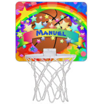 Mini Basketball Hoop with Rainbow HAMbyWG