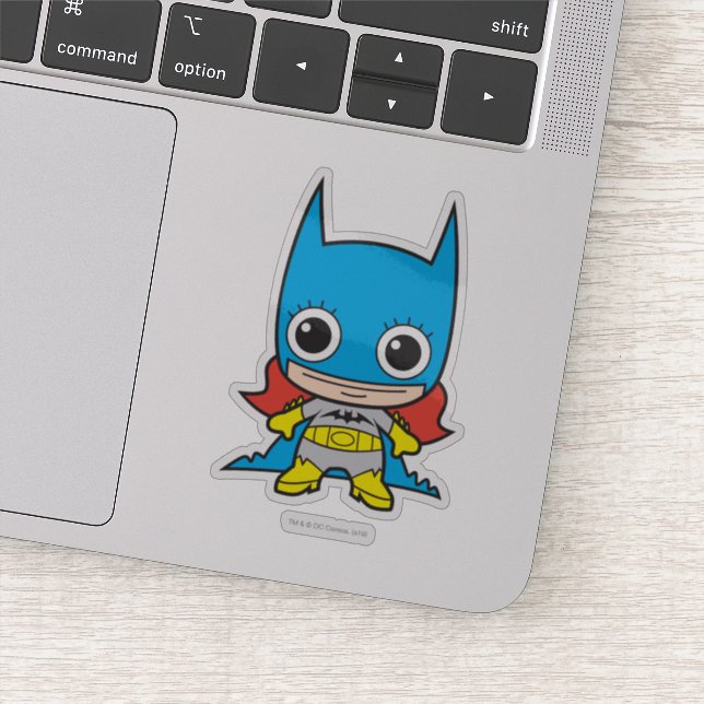 Mini Batgirl Sticker (Detail)